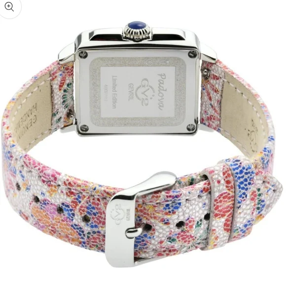 Gevril GV2 Padova Diamond - Floral Strap - Picture 4 of 5